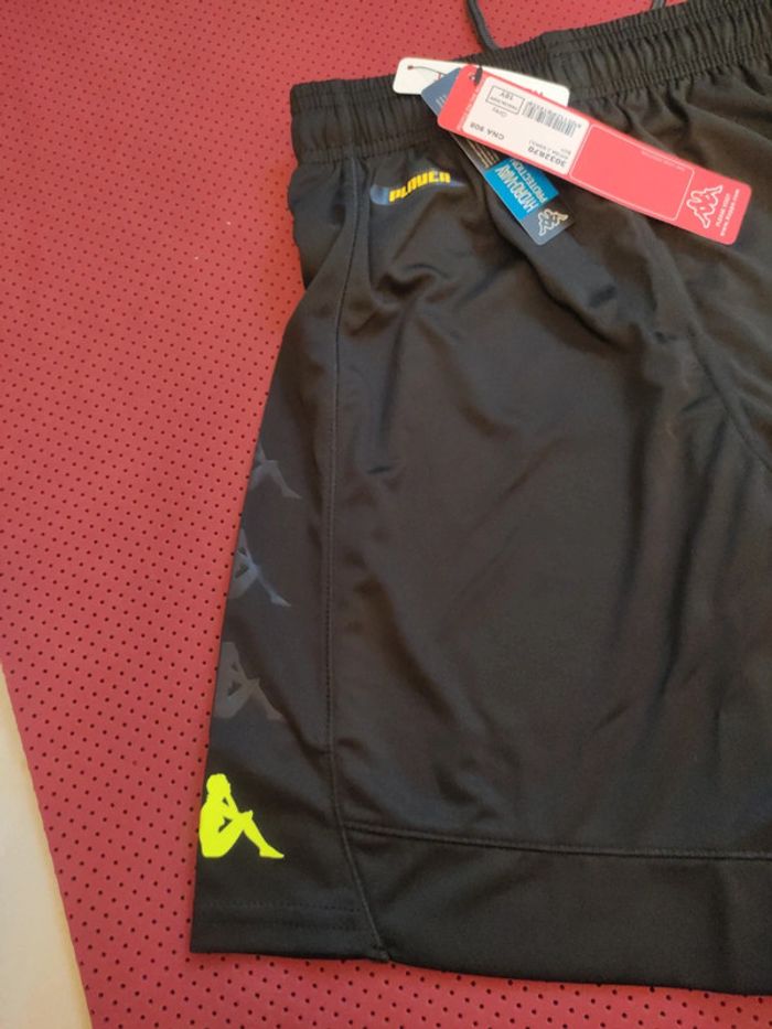 Short de foot Napoli, Kappa Authentique Officiel taille enfant 10ans, Neuf - photo numéro 10