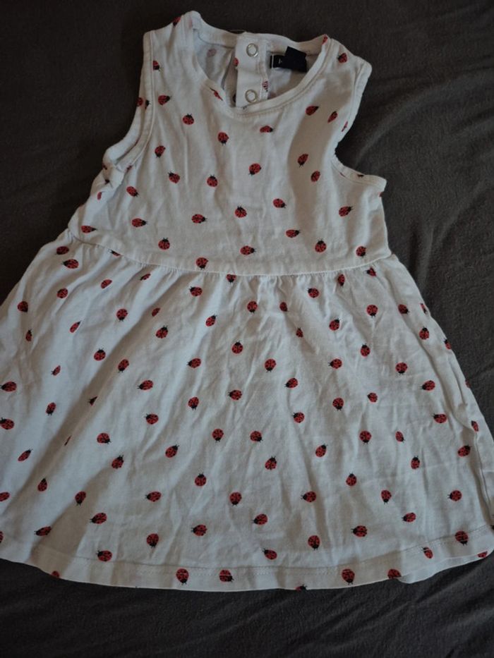 Robe coccinelle 9mois
