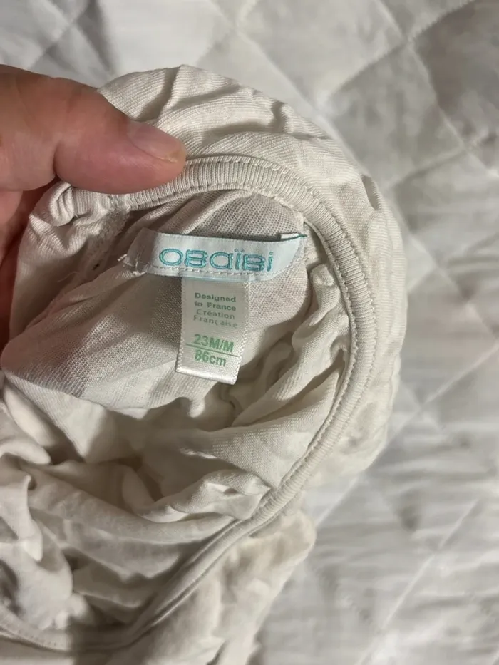 Sous pull taille 23mois marque obaibi - photo numéro 5