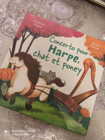 Livre Concerto pour Harpe, chat et poney