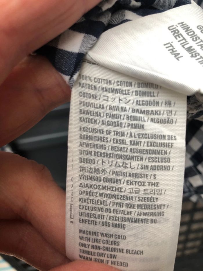 Chemise garçon/homme taille S - photo numéro 4