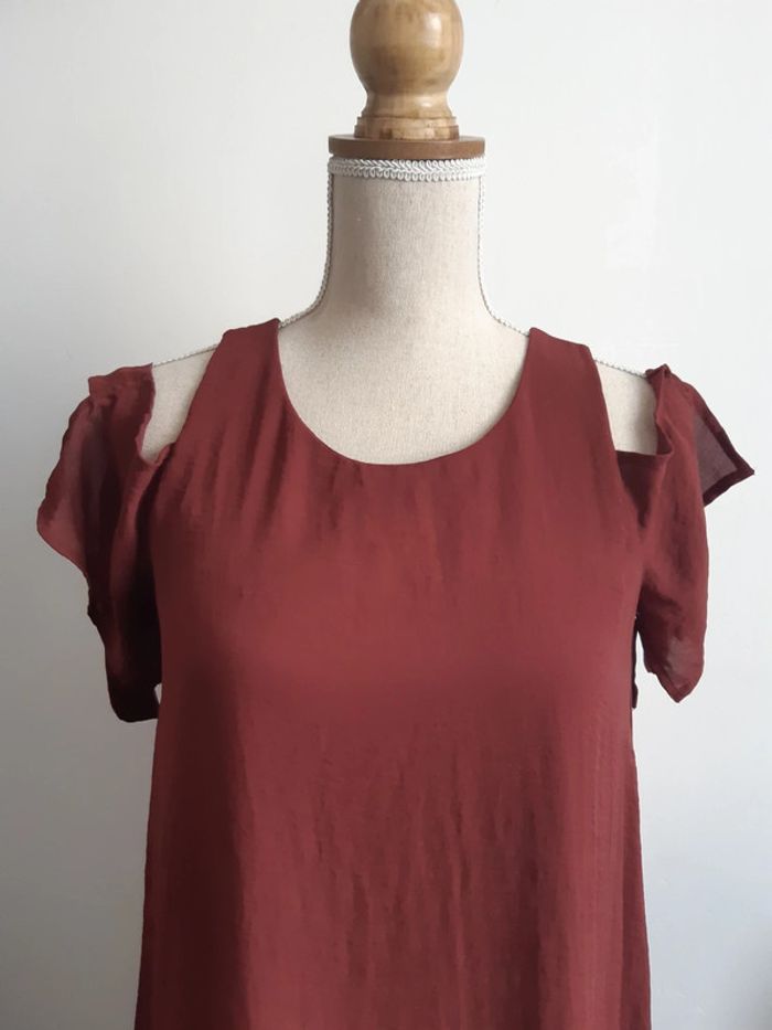 Robe mi longue épaules dénudées Kiabi T36 - photo numéro 2