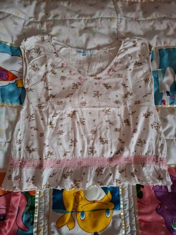 T shirt fleurs VNF
