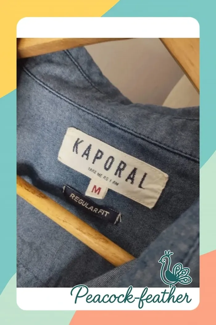Chemise en jean Kaporal M homme - photo numéro 5