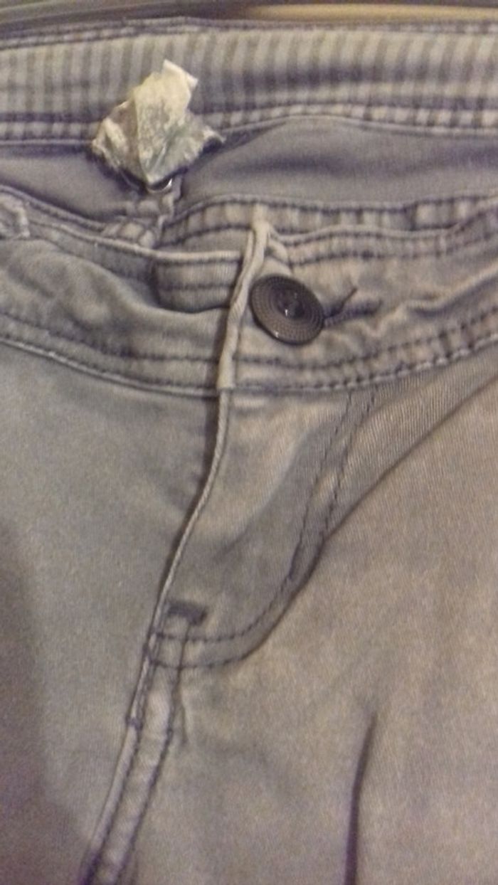 Jeans gris clair stretch, Spot, 38 - photo numéro 4