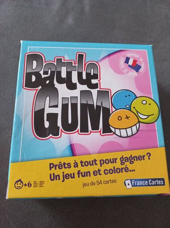 Jeu battle gum France carted
