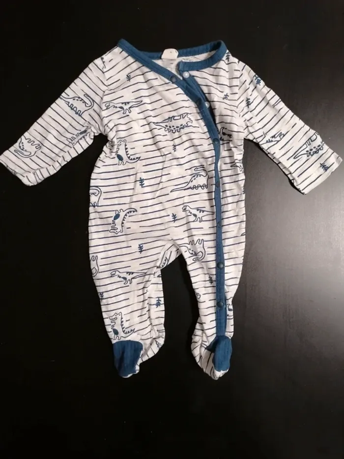 Pyjama Shein 1-3 mois coton