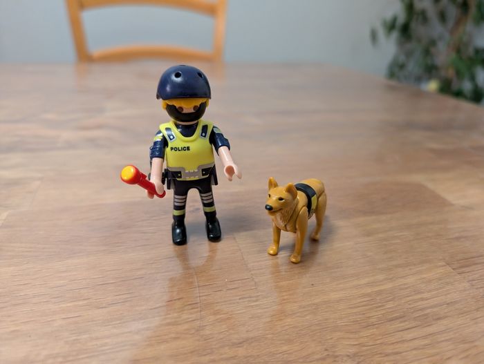 Lot 7 de playmobil police