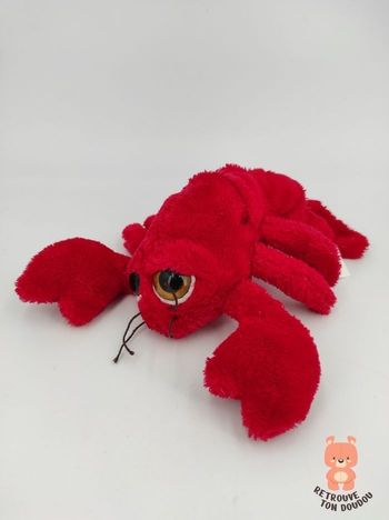 Peluche Homard Rouge Burnie Russ Berrie