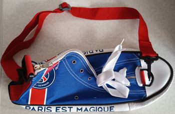 Sac chaussure fourre tout PARIS EST MAGIQUE PSG supporter collection sacoche