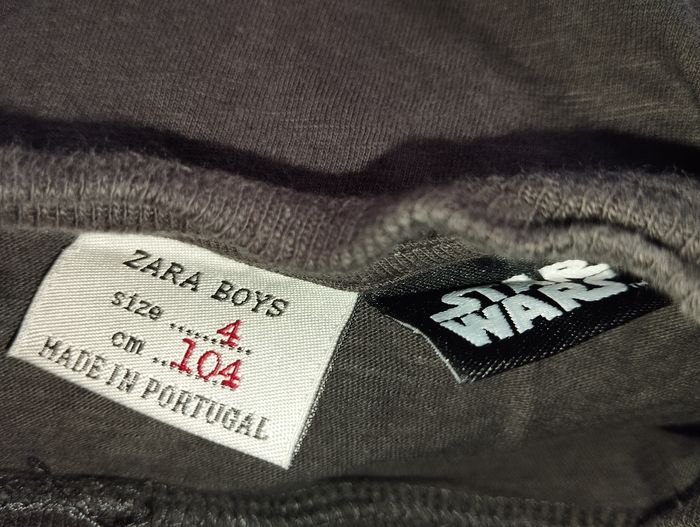 Tee shirt zara star Wars taille 4 ans - photo numéro 4