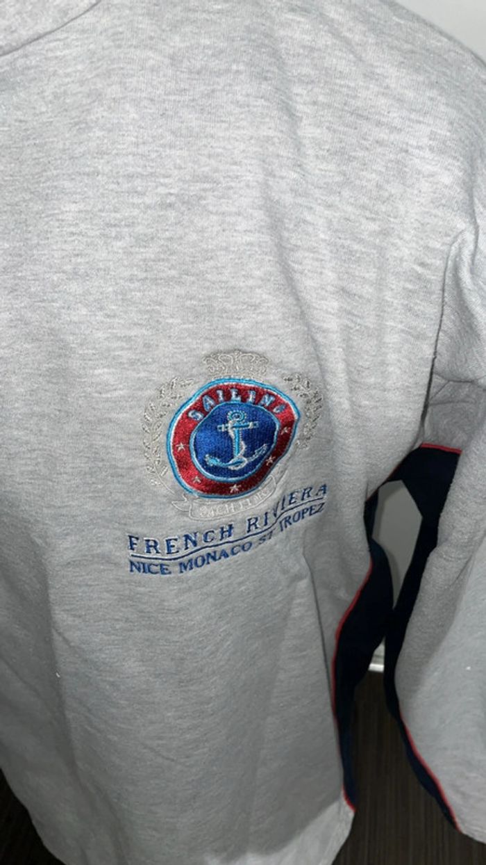 Sweat gris French Riviera Nice Monaco St Tropez Rayar TXL - photo numéro 2