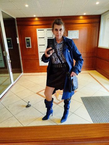 Jupe simili cuir KIT CONTEMPORARY CLOTHING