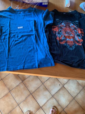 2 tee-shirts Kiabi