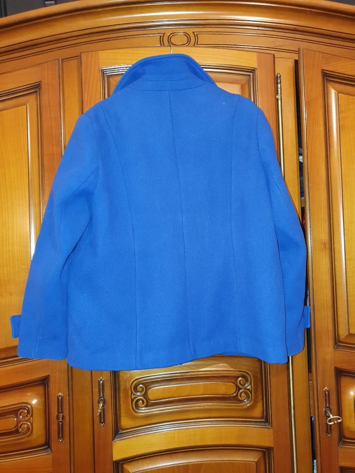Manteau bleu chaud femme - photo numéro 2
