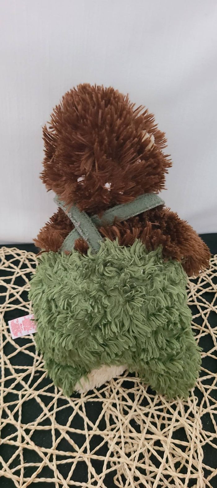 TRUDI ITALIE HÉRISSON HERBE SALOPETTE BONNET PELUCHE - photo numéro 5
