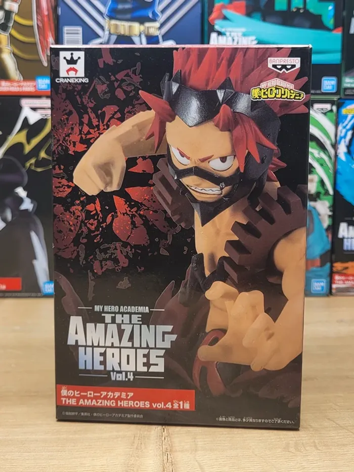 Figurine My Hero Academia Eijiro Kirishima The Amazing heroes vol.4 Banpresto Bandai