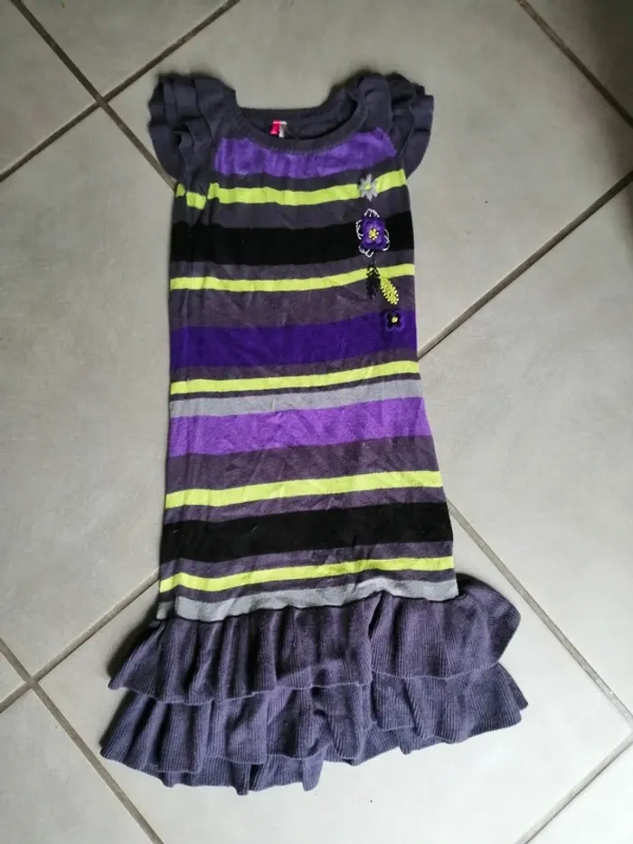 Robe rayée