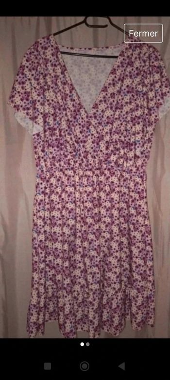 Magnifique robe fleurie