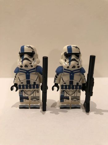 Figurine type lego 2 Stormtroopers. Star Wars