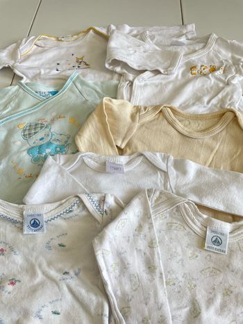 Lot de 7 bodies manches longues