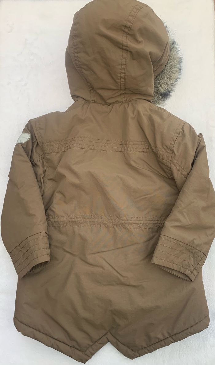Manteau marron fille Verbaudet 2 ans - photo numéro 2