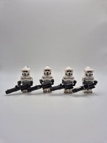 Figurines type lego 4 Clones ARF Troopers star wars