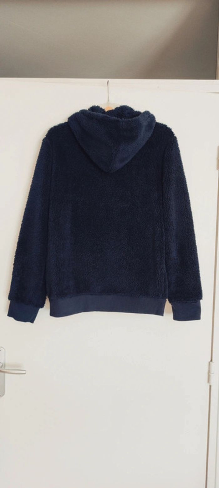 Veste polaire d'intérieur à capuche homme S - photo numéro 3
