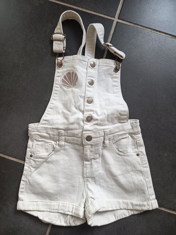 Salopette short neuve 