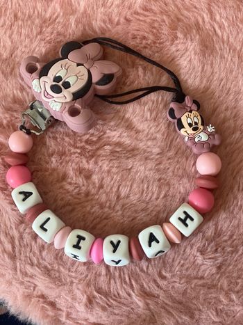 Attache tétine minnie