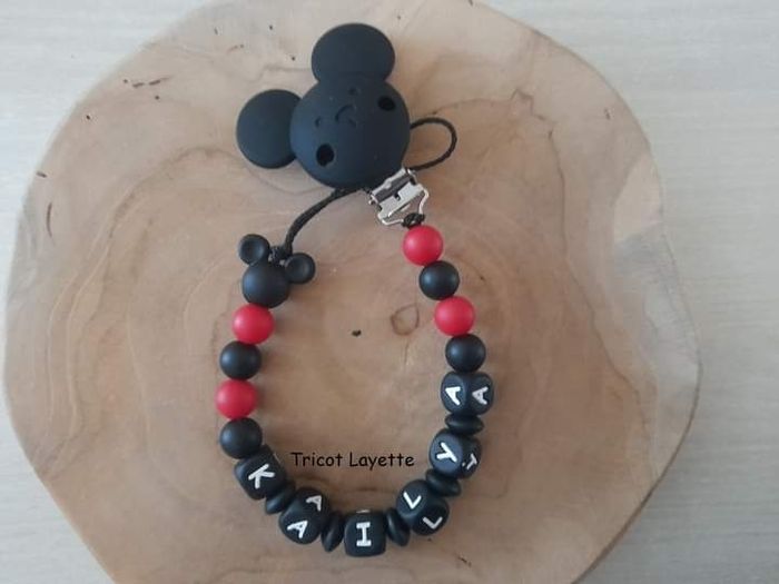 Attache tétine Mickey