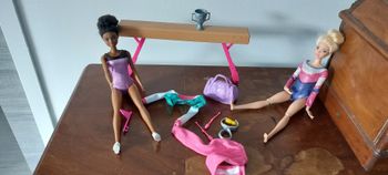 Lot barbie gymnaste