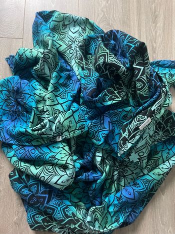 Écharpe de portage de la marque BeLenka modèle Mandala Aurora  Taille 5=4m20