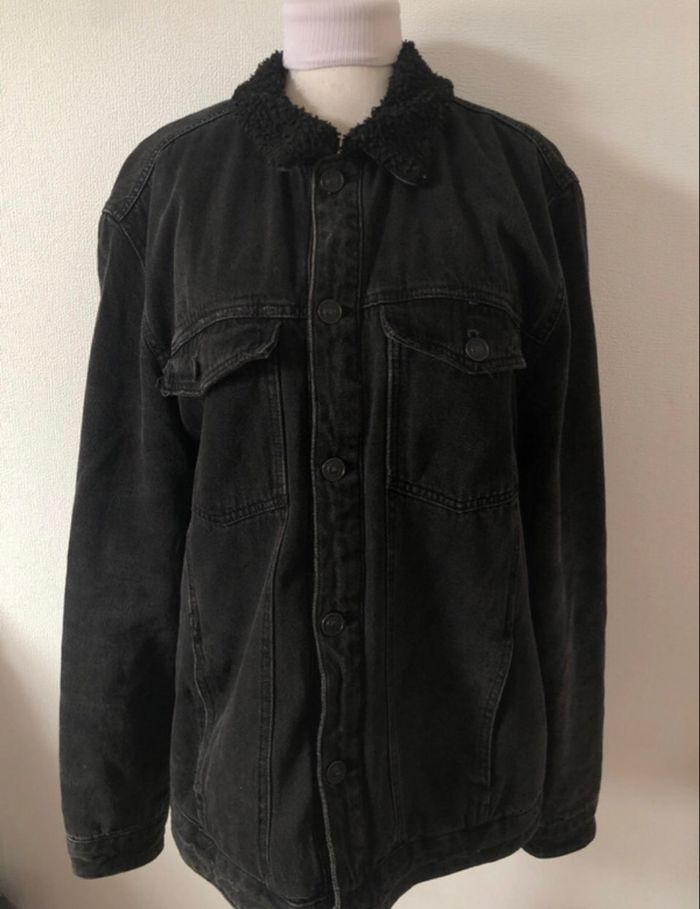 Veste • Jean • Noir • Bershka • Taille L • Très bon état