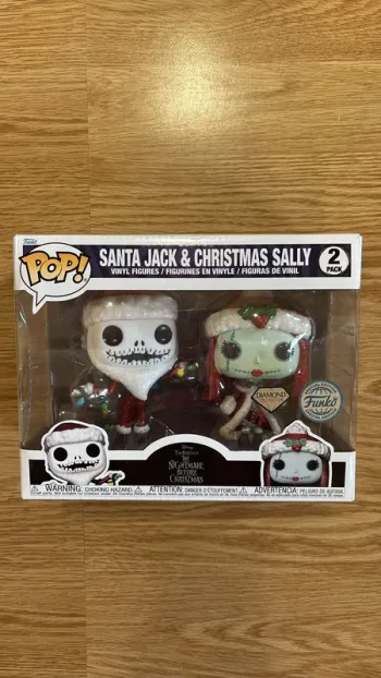 Funko Pop Disney Santa Jack & Christmas Sally