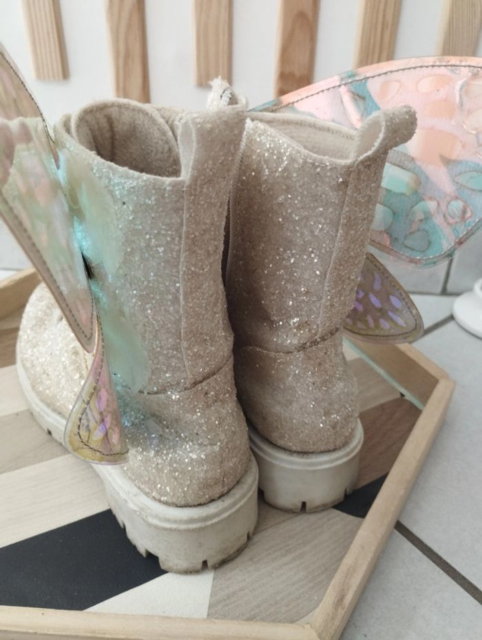 Bottines paillettes papillon 31 - photo numéro 8