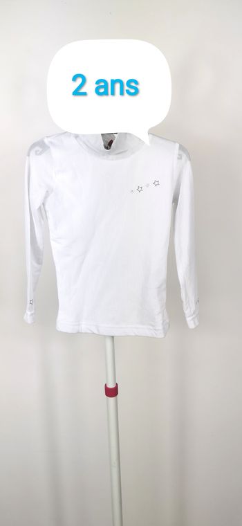 sous pull léger " orchestra" 2 ans