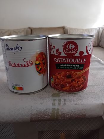 Ratatouille en conserve 