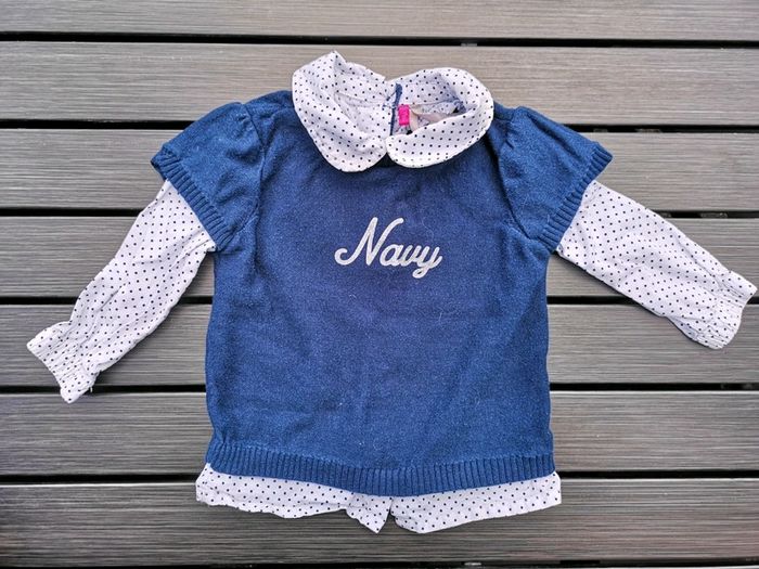 Pull chemisier t12mois Orchestra