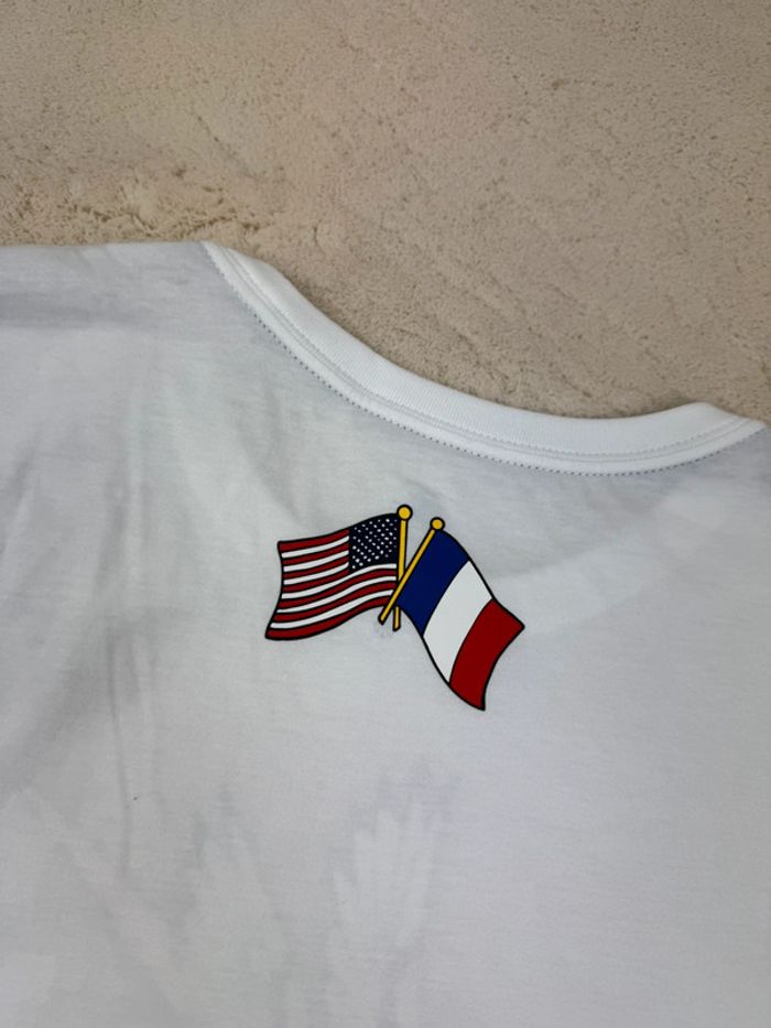 T-shirt Nike Team USA JO 2024 Aigle Blanc Neuf Taille L - photo numéro 7