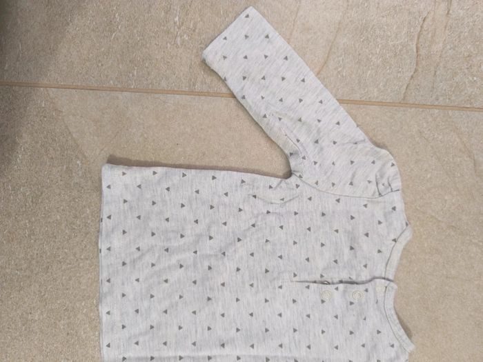 T shirt manches longues 6 mois bébé rêve - photo numéro 5