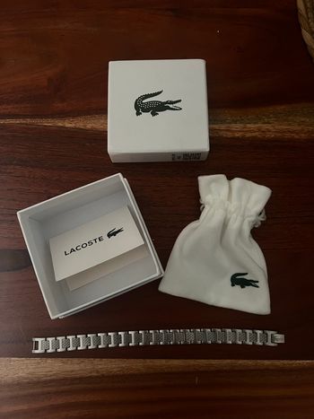 Bracelet Lacoste en acier inoxydable 🐊
