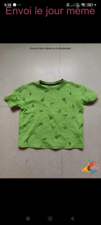 Tee shirt vert