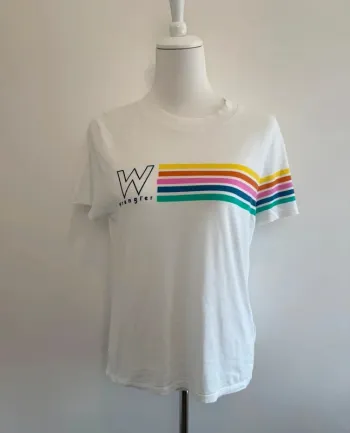 T-shirt Wangler femme blanc taille S parfait état