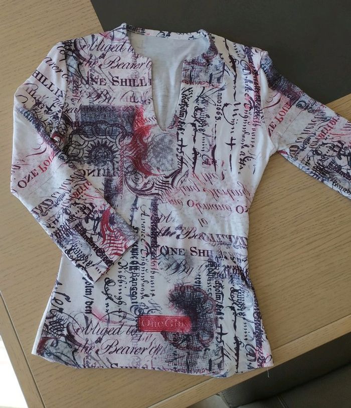 Top manches 3/4 - photo numéro 2