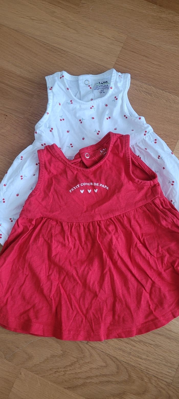 Lot de 2 robes
