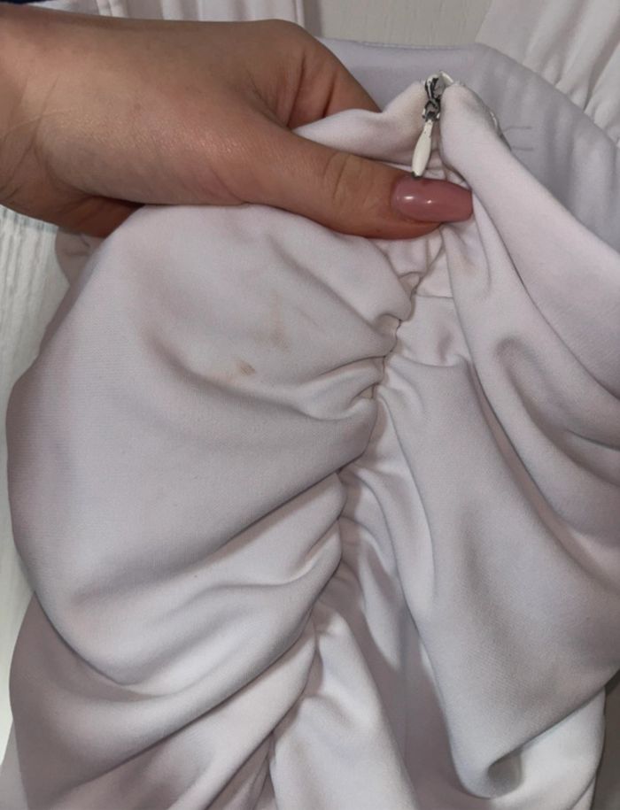 Robe blanche dos nu Zara Zara Beebs by Kiabi