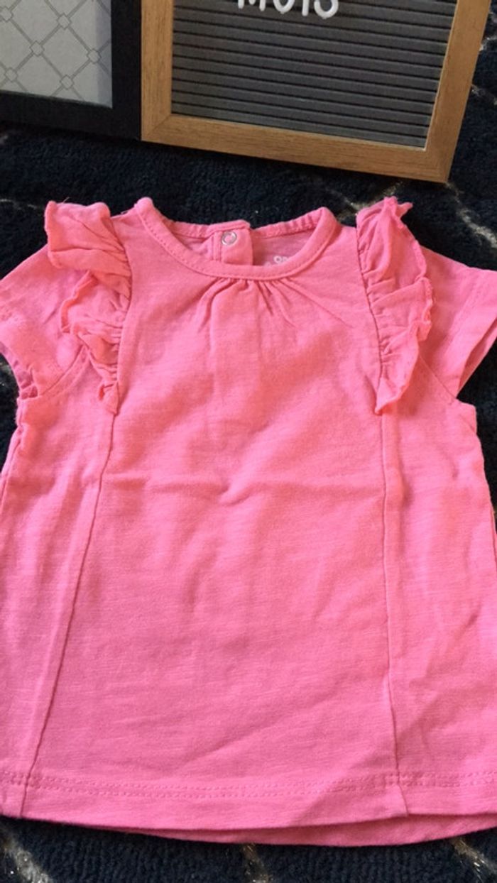 Teeshirt manche courte 6 mois - photo numéro 2