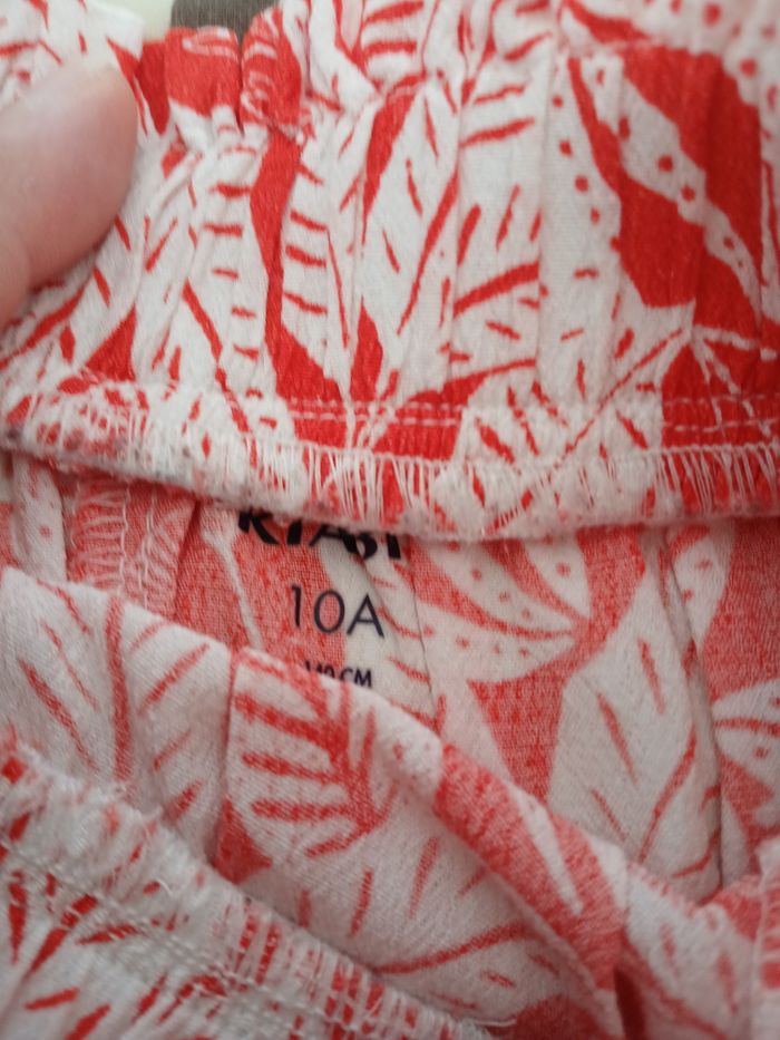 Pantalon fille été "Kiabi" 10 ans. - photo numéro 3