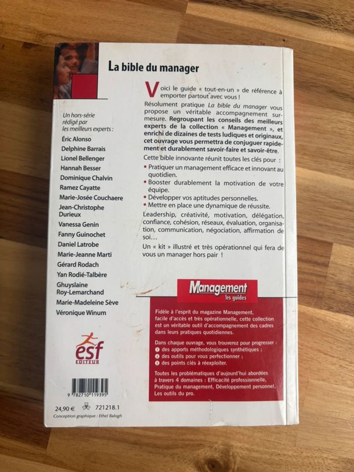 Livre La bible du manager - photo numéro 2